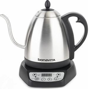 Bonavita 1L Digital Variable Temperature Gooseneck Electric Kettle